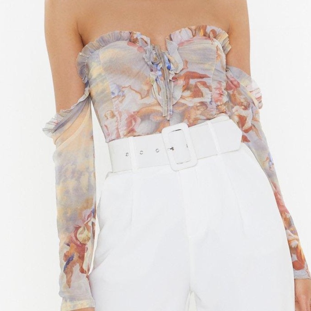 Cherub Mesh Bodysuit NWT